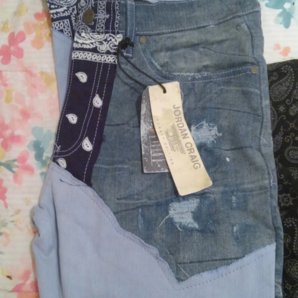 Jordan Craig Blue Mens Jeans